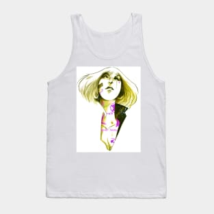 Blonde Winter Tank Top